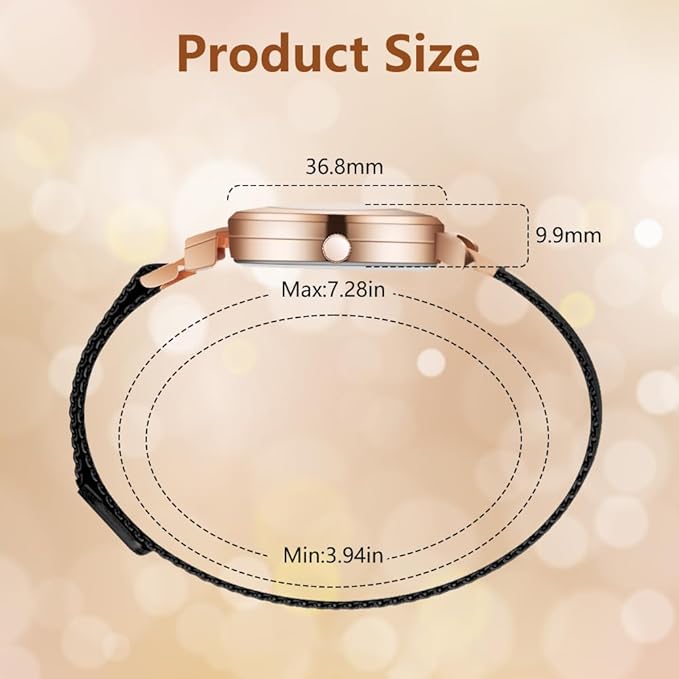 OFFCUP Montre pour Femme, Montre Analogique