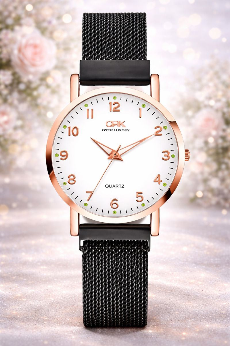 Basfur Montre-Bracelet pour Femme