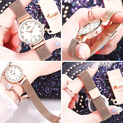 Basfur Montre-Bracelet pour Femme