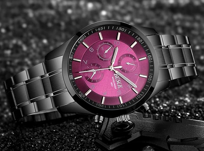 BOSCK Non Chronographe Montre Homme