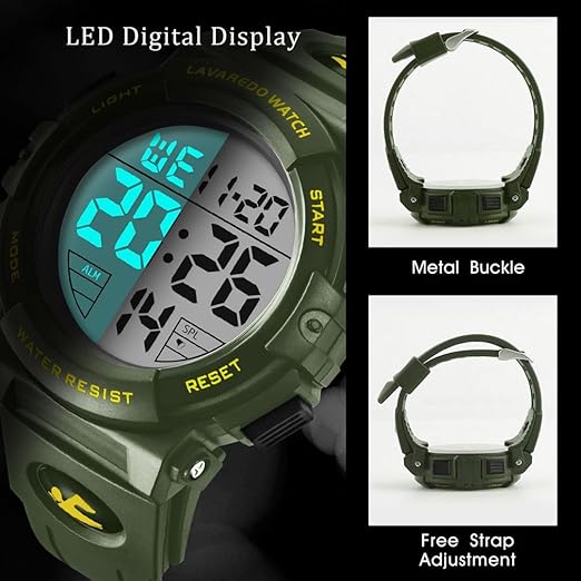 BEN NEVIS Montre Numérique pour Homme Montres Militaires de Sport 5ATM