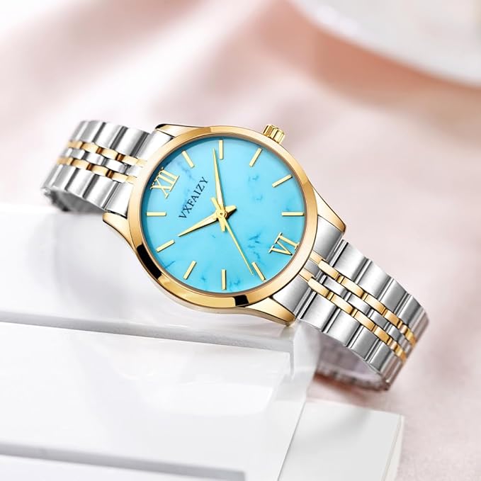 Montre pour Femmes Simple et résistante à l'eau idéale pour Tous Les Jours.