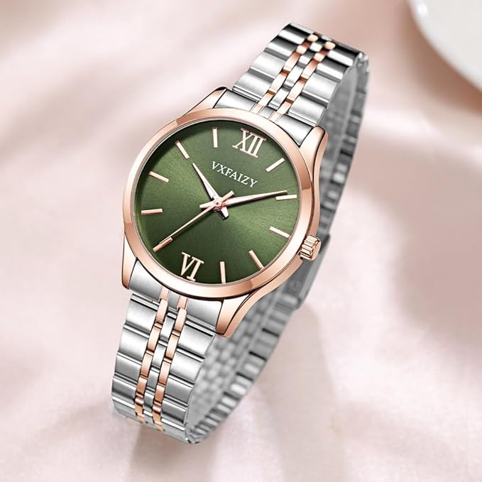 Montre pour Femmes Simple et résistante à l'eau idéale pour Tous Les Jours.