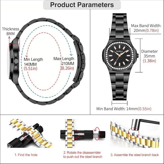 Montre Élégante pour Femmes