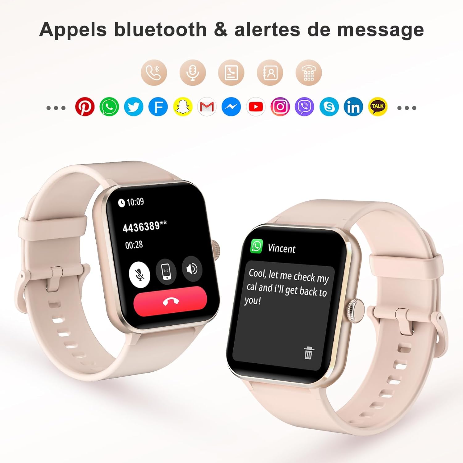 Montre connectée pour femmes