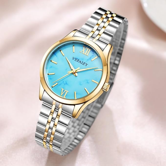 Montre pour Femmes Simple et résistante à l'eau idéale pour Tous Les Jours.