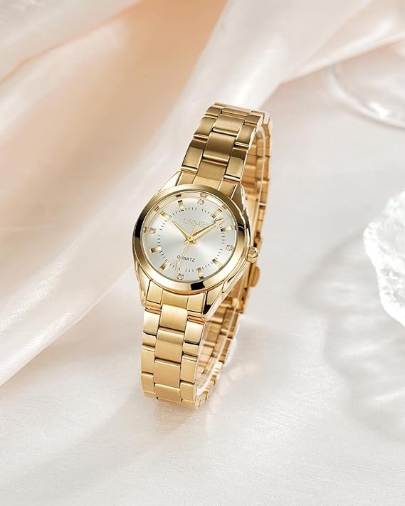 CIVO Or Argent Montre Femme: Petite Étanche