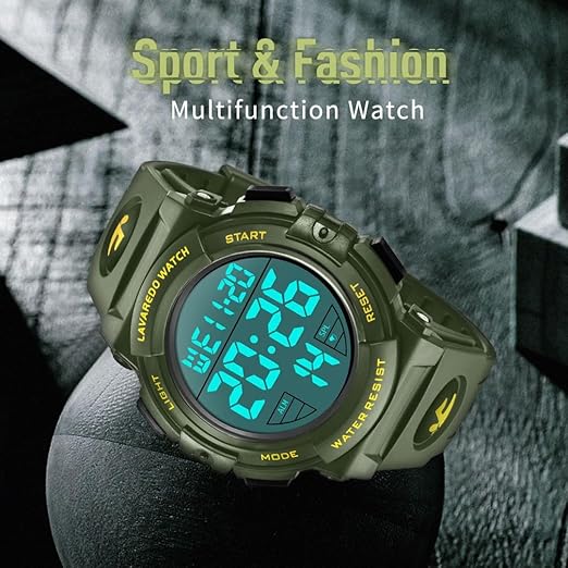 BEN NEVIS Montre Numérique pour Homme Montres Militaires de Sport 5ATM