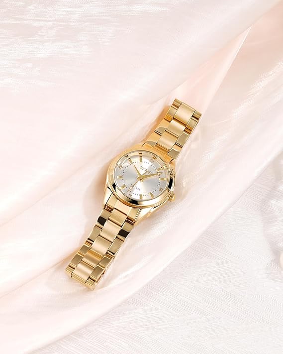 CIVO Or Argent Montre Femme: Petite Étanche