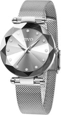 CIVO Montre Femme Bracelet Acier Inoxydable