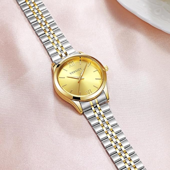 Montre pour Femmes Simple et résistante à l'eau idéale pour Tous Les Jours.