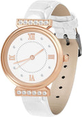 OFFCUP Montre pour Femme, Montre Femmes Bracelet en Cuir